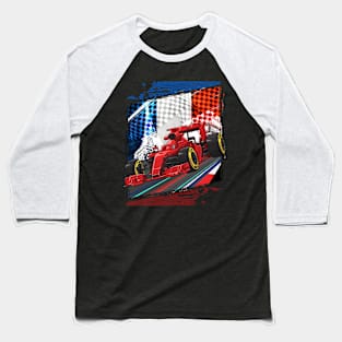 Maillot France Flag Grand Prix Formula French Grand Prix Baseball T-Shirt